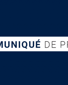 Communiqué de presse