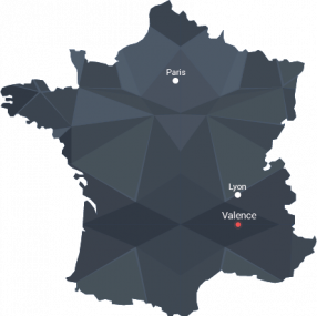 Carte de France agences Axess