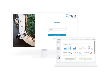 Mockup écrans Agate