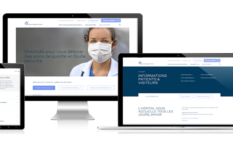 Projet client AMERICAN HOSPITAL OF PARIS