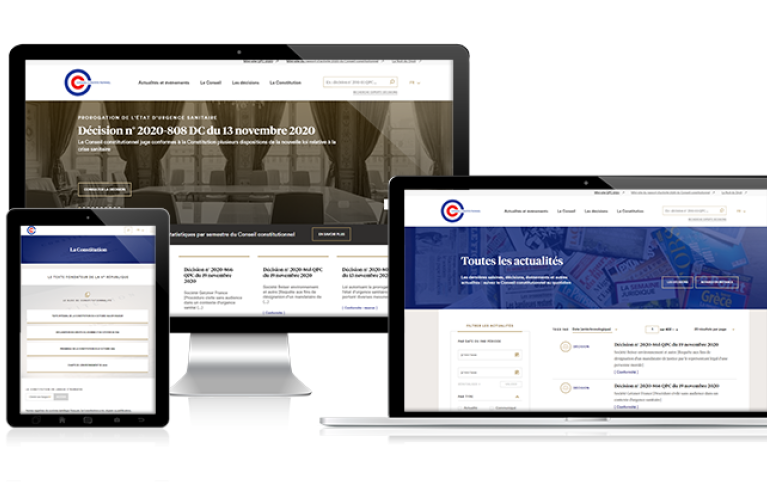 Projet client Conseil constitutionnel