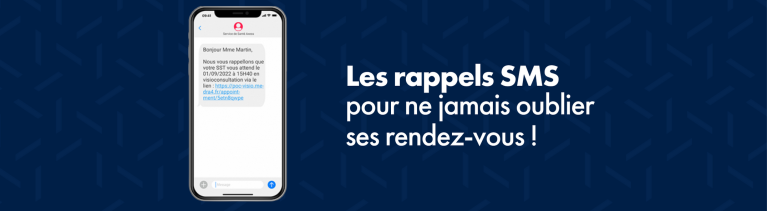 RAPPEL SMS MEDTRA