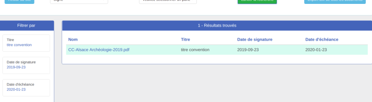 Tableau de pilotage
