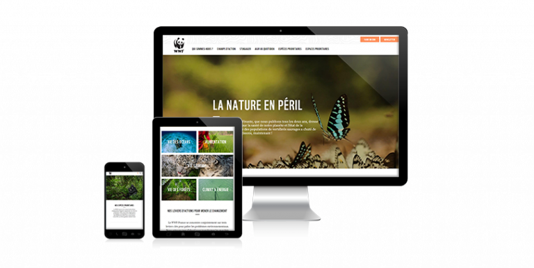Projet client - Site web WWF