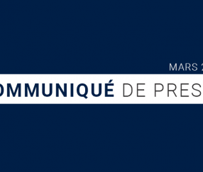 Communiqué de presse